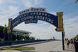 Santa Monica Pier Sign DSC00403